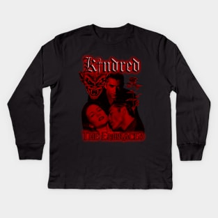 Kindred The Embraced ( Red Version) Kids Long Sleeve T-Shirt